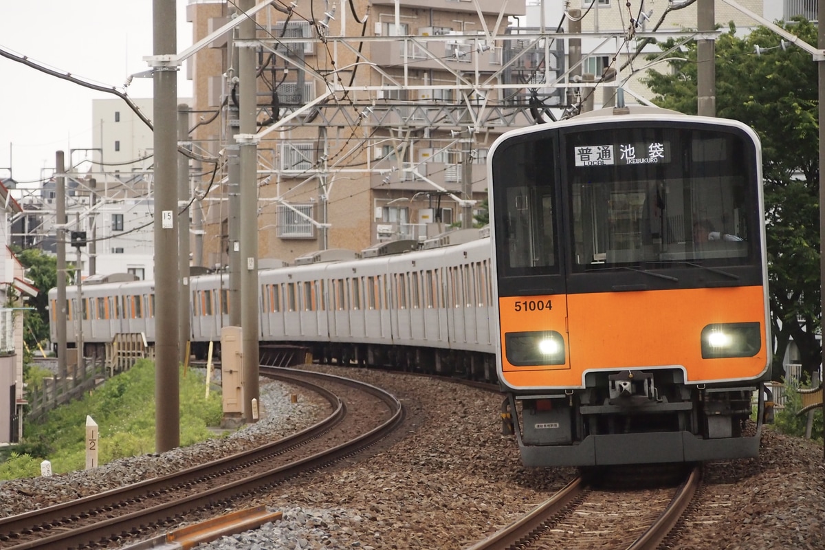 東武鉄道 森林公園検修区 50000系 51004F
