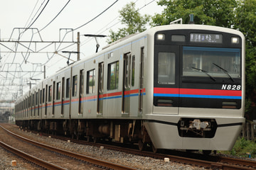 京成電鉄N800形N828Fを不明で撮影した画像