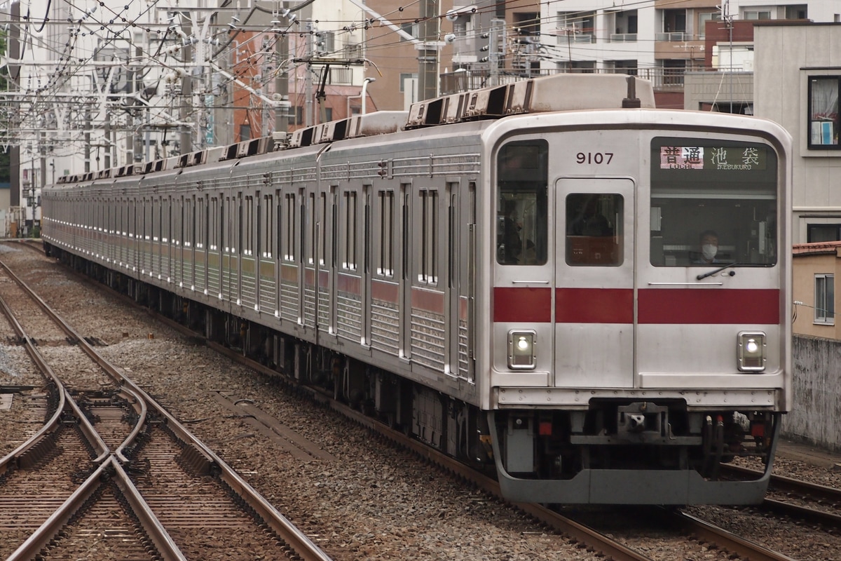 東武鉄道 森林公園検修区 9000系 9107F
