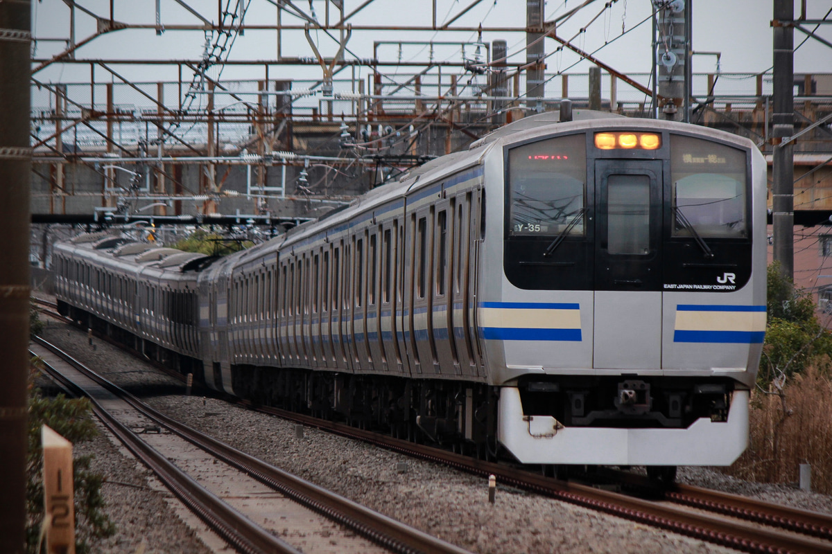 JR東日本 鎌倉車両センター本所 E217系 Y35