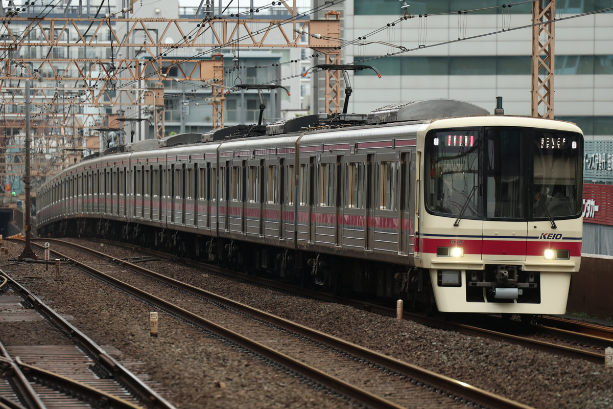 京王電鉄  8000系 8707F