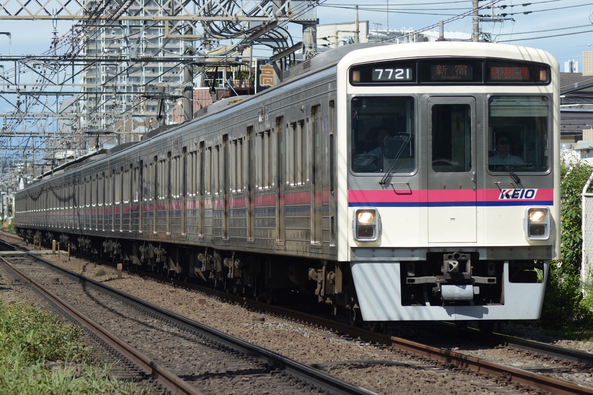 京王電鉄 若葉台検車区 7000系 7721F