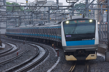 JR東日本E233系サイ108編成を御徒町駅で撮影した画像