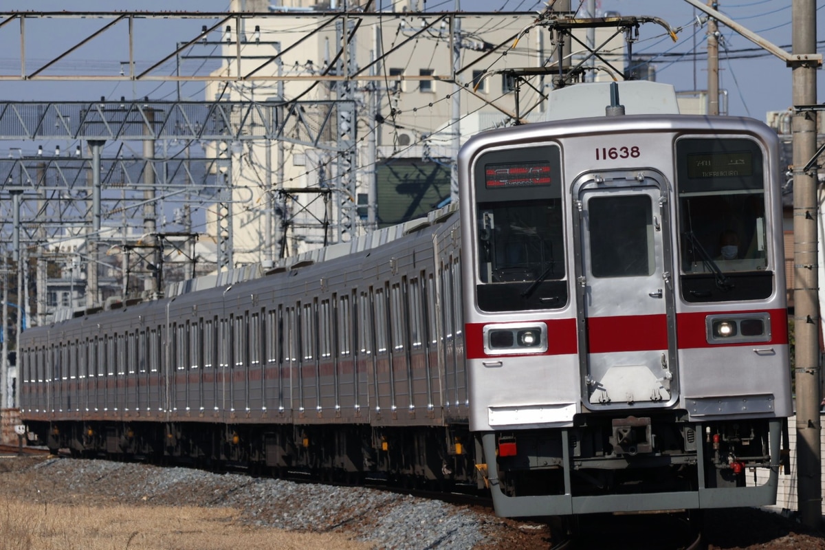 東武鉄道 森林公園検修区 10030型 11638F
