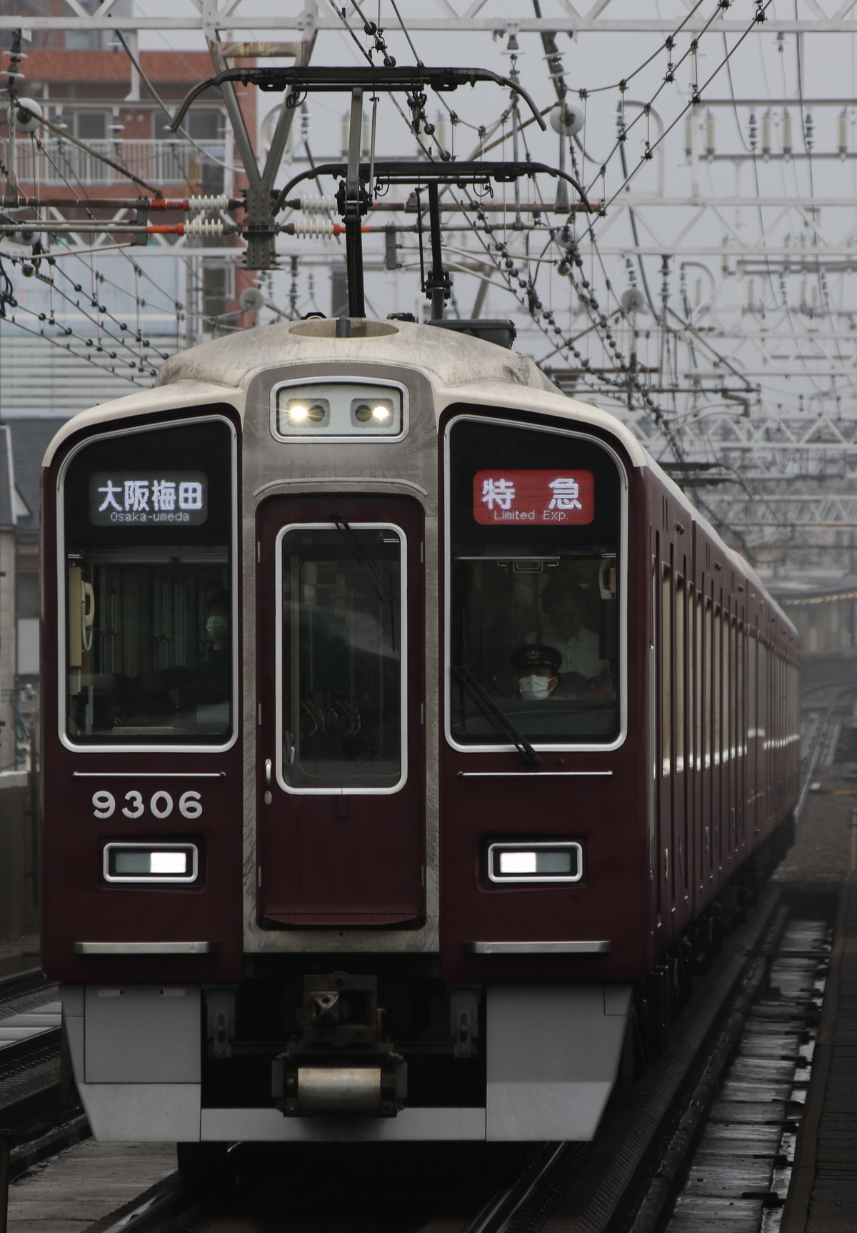 阪急電鉄 正雀車庫 9300系 9306F