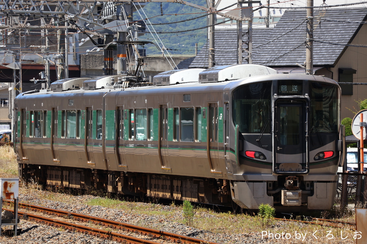 JR西日本 吹田総合車両所日根野支所 227系 SR13編成
