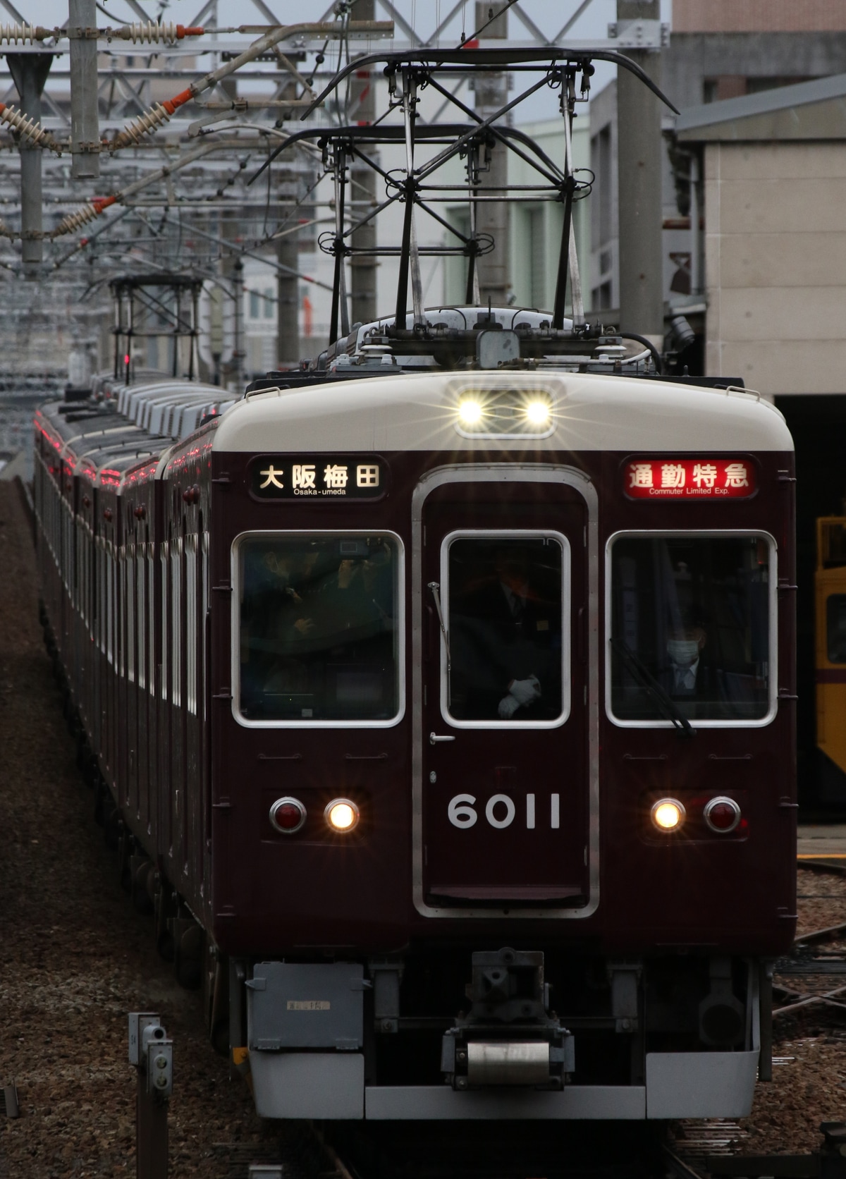 阪急電鉄 平井車庫 6000系 6011F