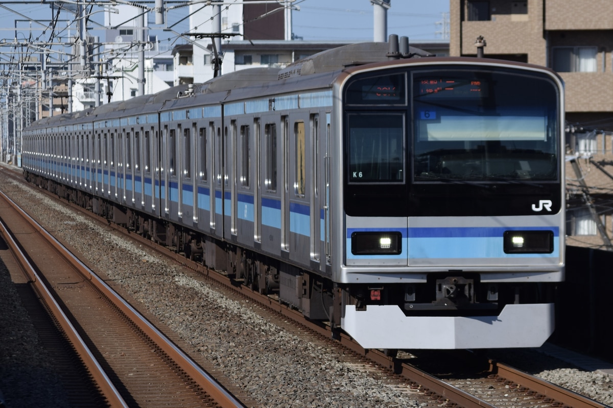 JR東日本 三鷹車両センター E231系 ミツK6編成