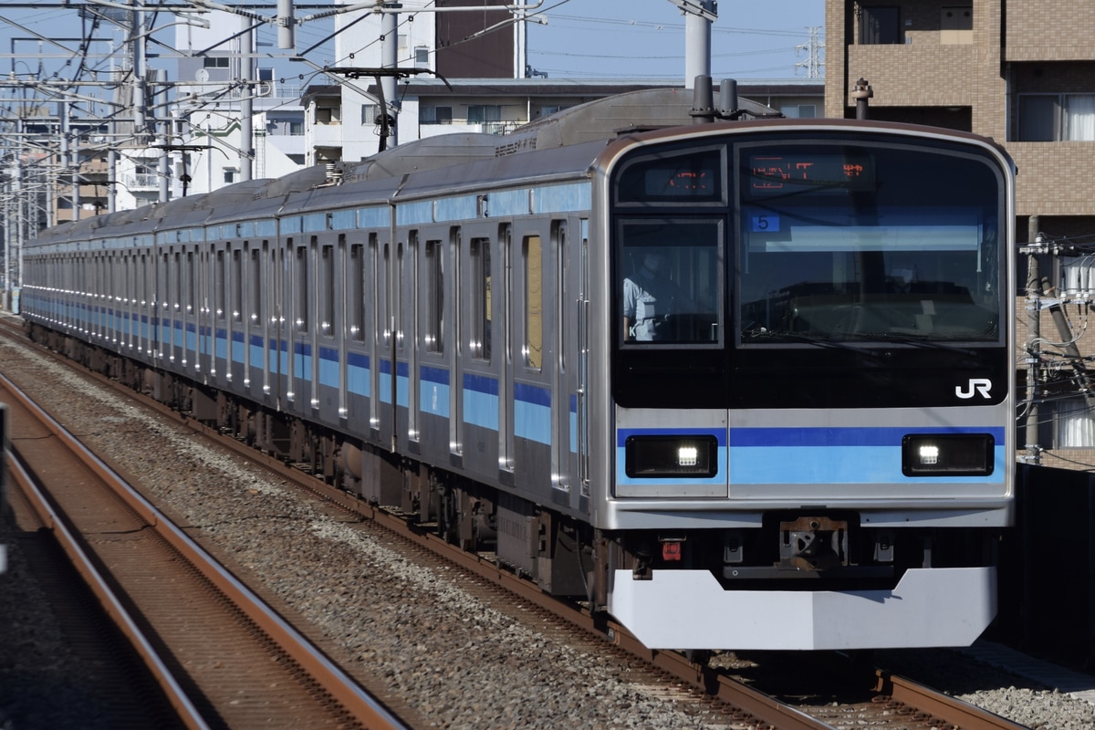 JR東日本 三鷹車両センター E231系 ミツK5編成