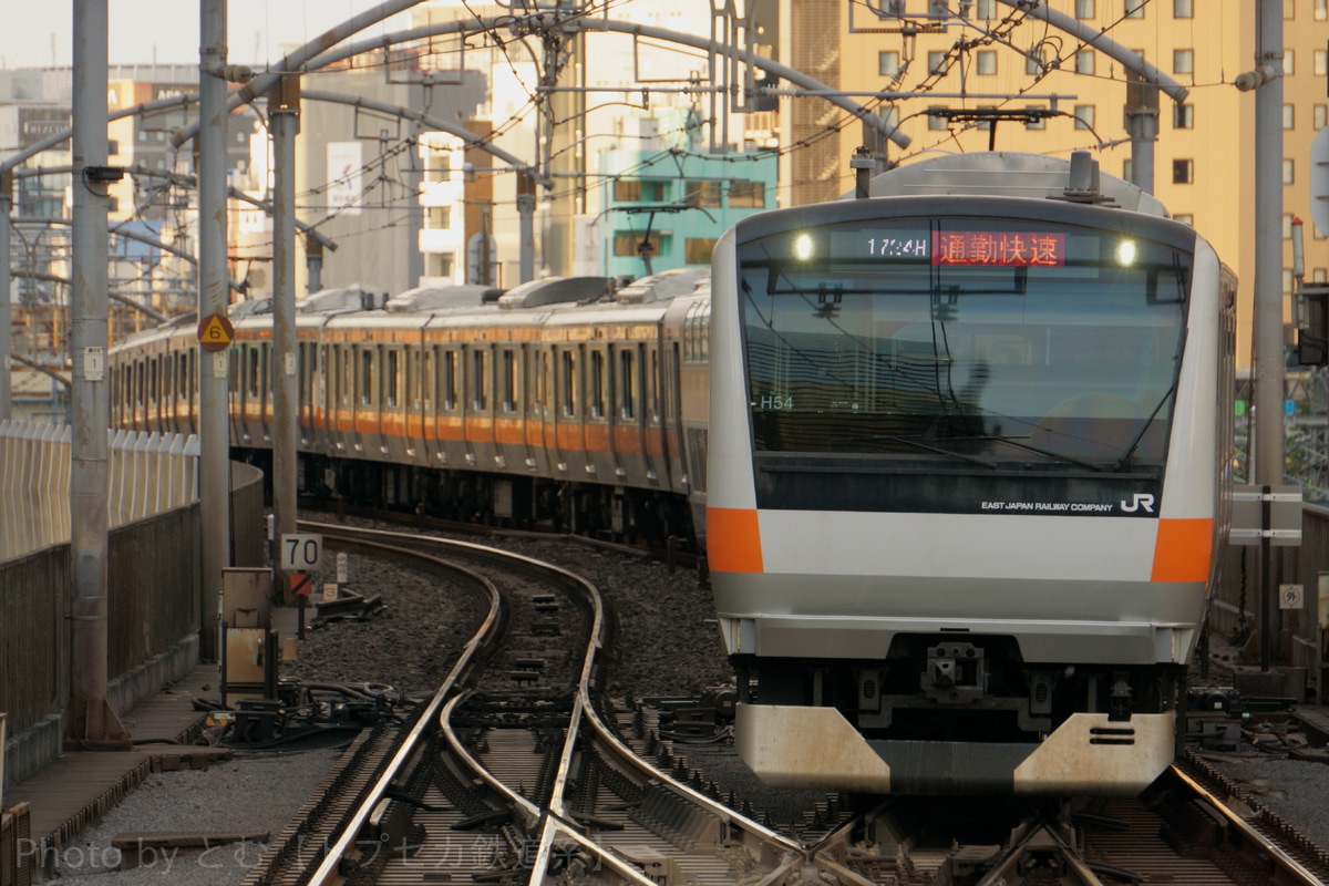 JR東日本 豊田車両センター本区 E233系 トタH54編成