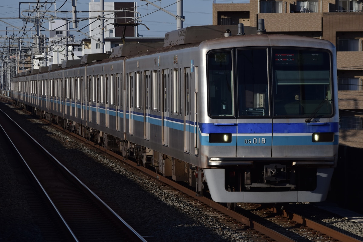 東京メトロ 深川検車区 05系 05-118F