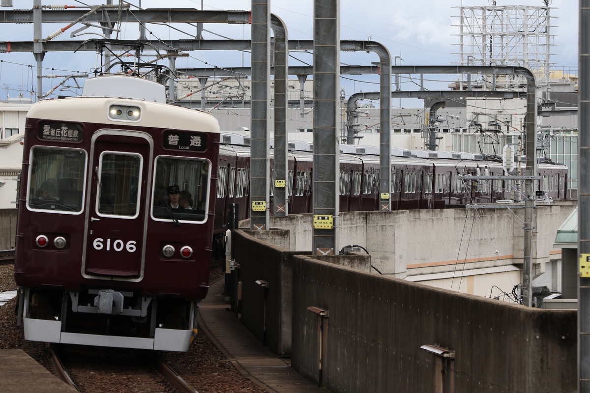 阪急電鉄 平井車庫 6000系 6006F