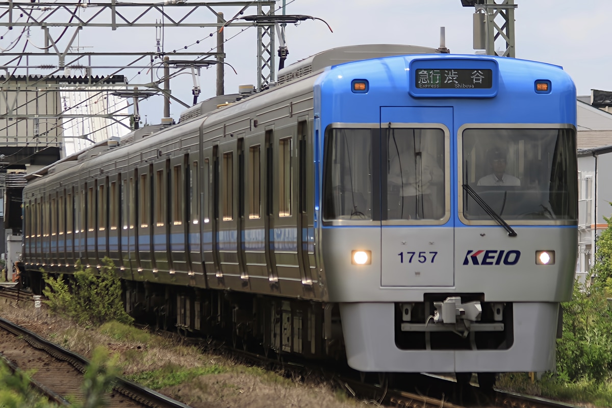 京王電鉄 富士見ヶ丘検車区 1000系 1757F