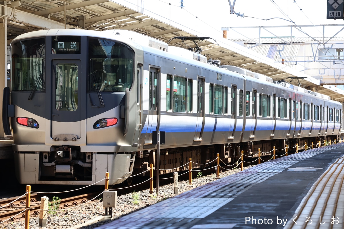 JR西日本 吹田総合車両所日根野支所 225系 HF443編成
