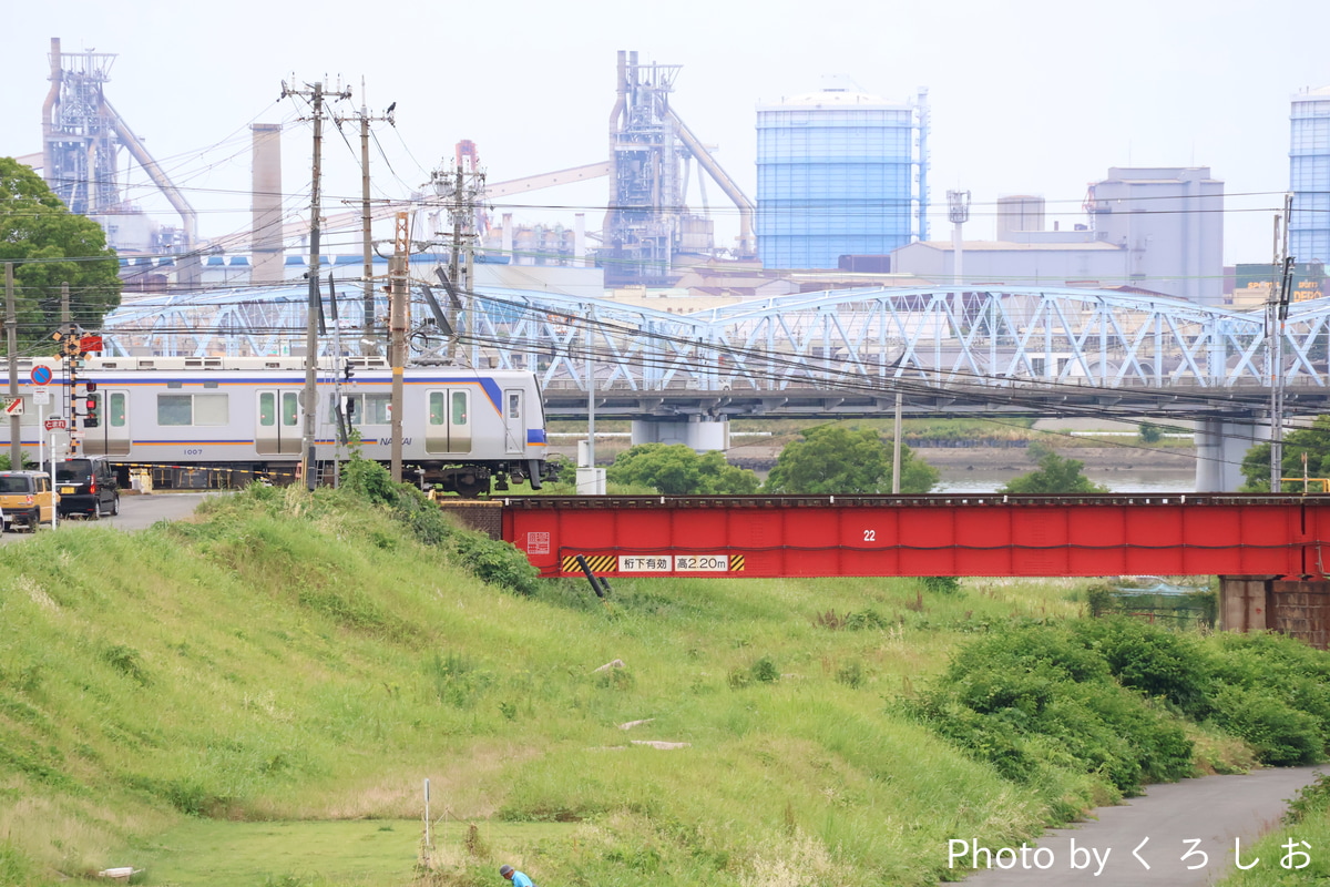 南海電気鉄道 住ノ江検車区 1000系 1007F