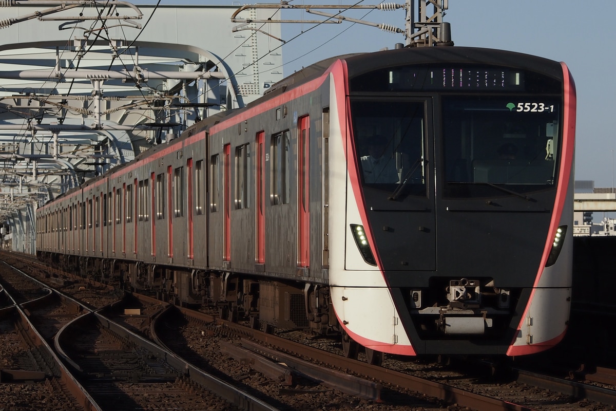 東京都交通局 馬込車両検修場 5500形 5523F