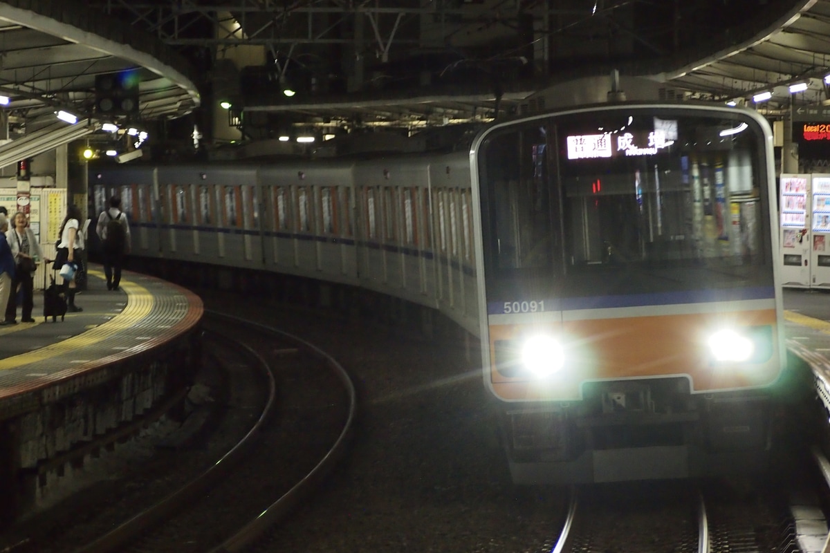 東武鉄道 森林公園検修区 50090系 51091F