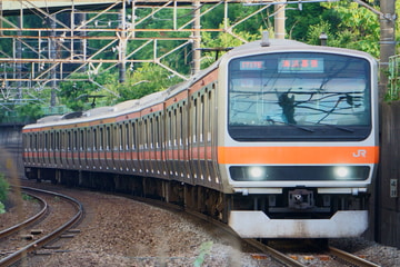 JR東日本E231系ケヨMU12編成を北府中駅で撮影した画像