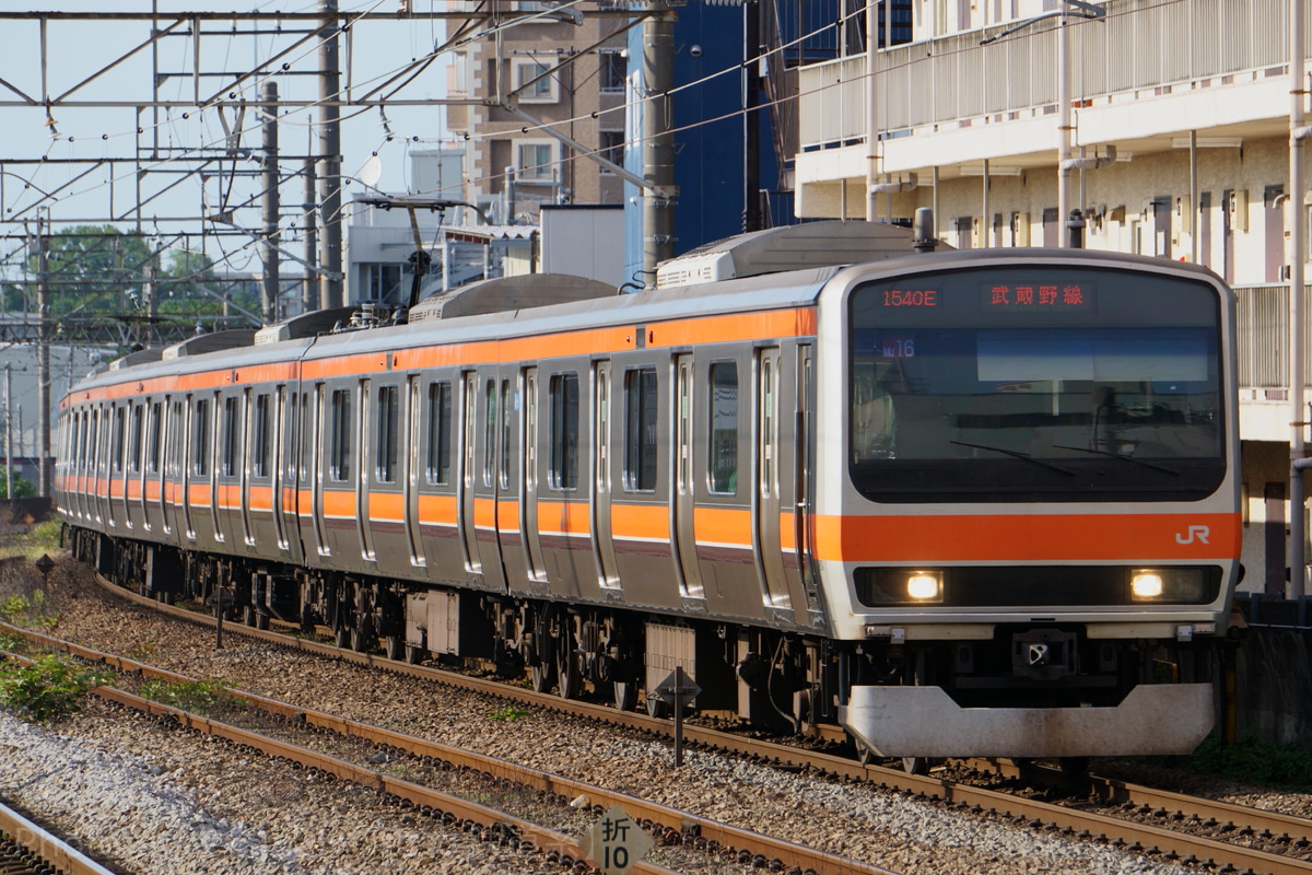 JR東日本 京葉車両センター E231系 ケヨMU16編成