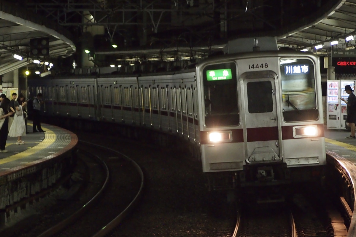 東武鉄道 森林公園検修区 10030系 11448F