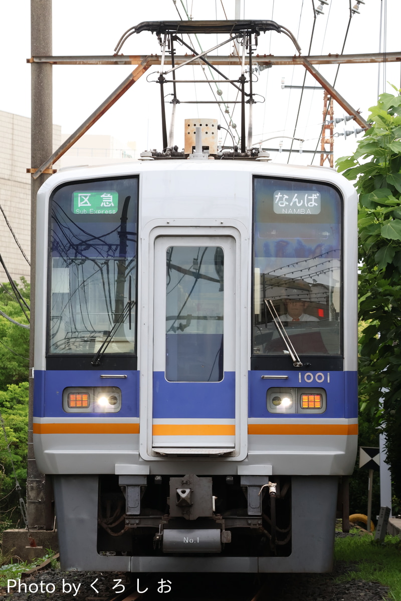 南海電気鉄道 住ノ江検車区 1000系 1001F