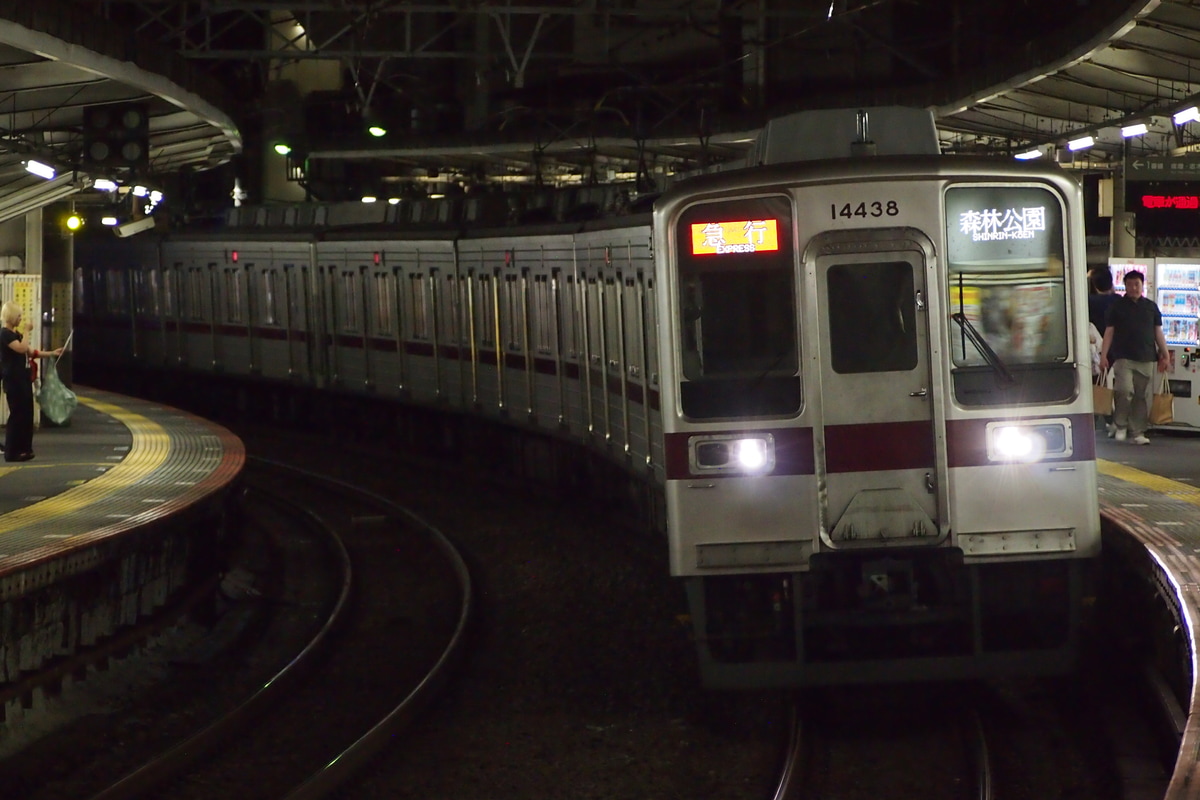 東武鉄道 森林公園検修区 10030系 11438F