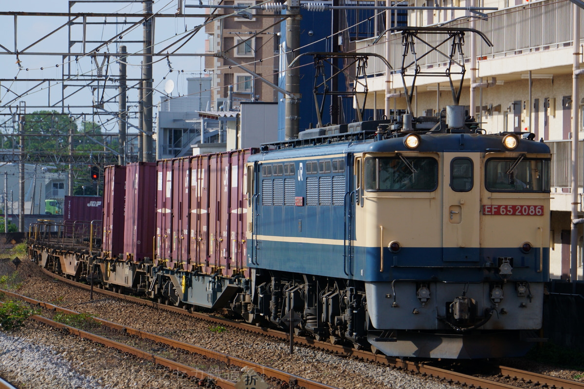 JR貨物 新鶴見機関区 EF65 2086