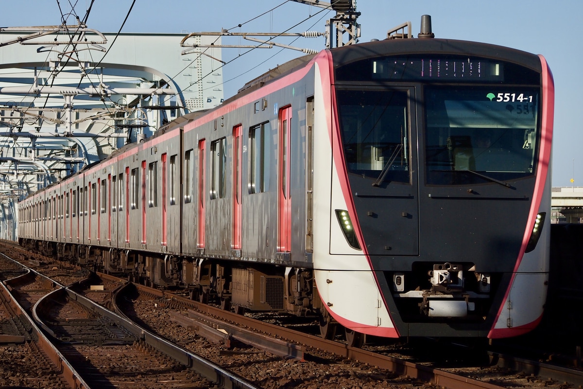 東京都交通局 馬込車両検修場 5500形 5514F