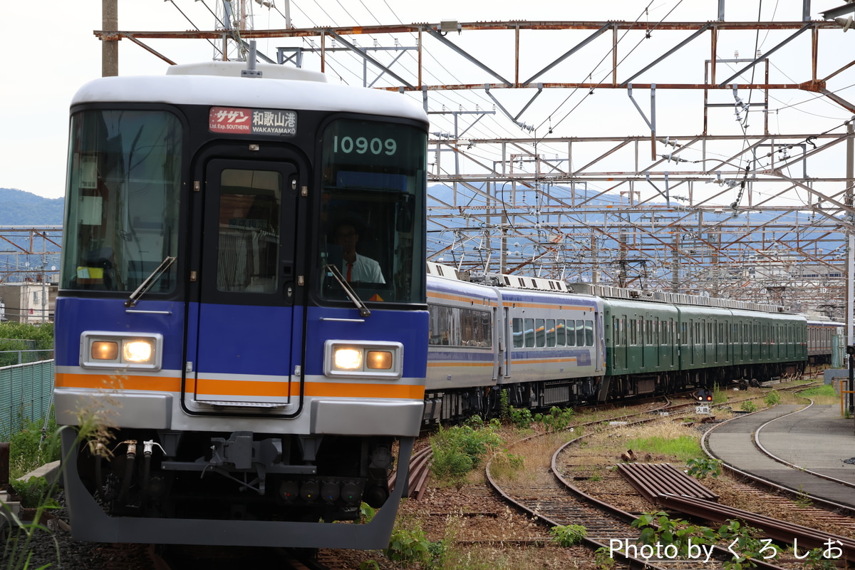 南海電気鉄道 住ノ江検車区 10000系 10009F