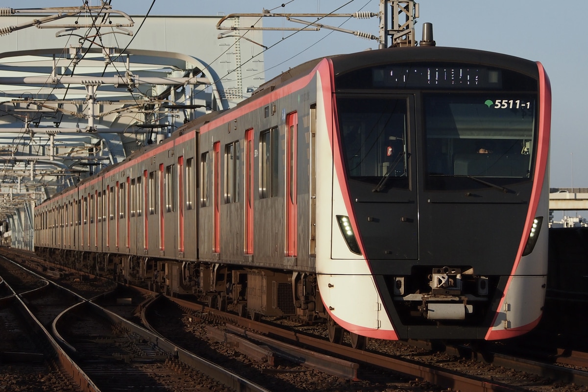 東京都交通局 馬込車両検修場 5500形 5511F