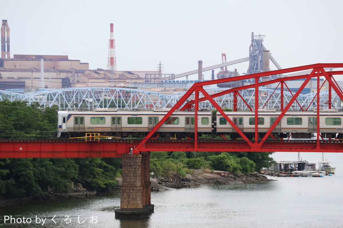 南海電気鉄道 住ノ江検車区 8300系 8706F