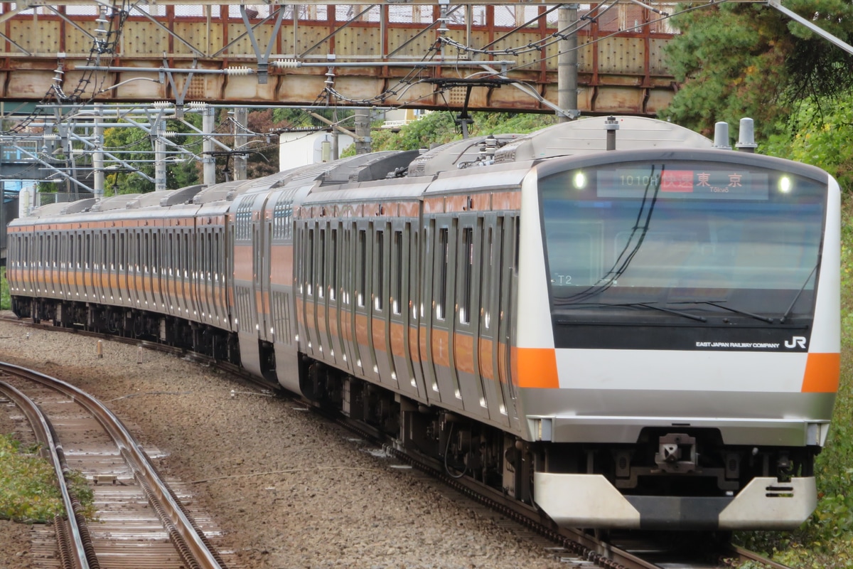 JR東日本 豊田車両センター本区 E233系 トタT2編成