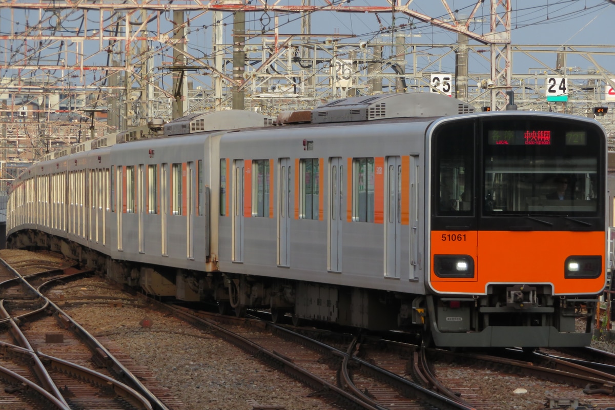 東武鉄道 南栗橋車両管区本所 50050型 51061F