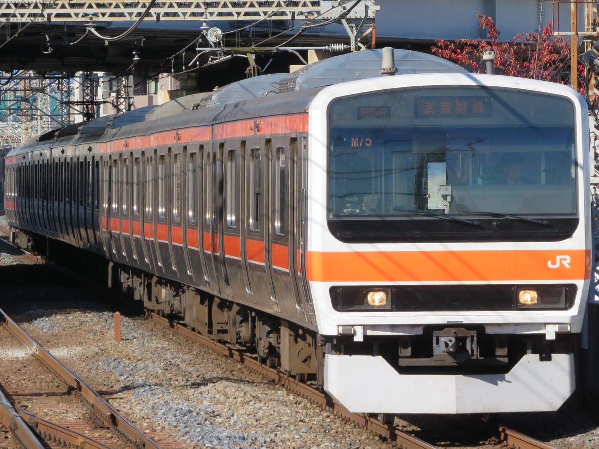 JR東日本 京葉車両センター 209系 ケヨM75編成