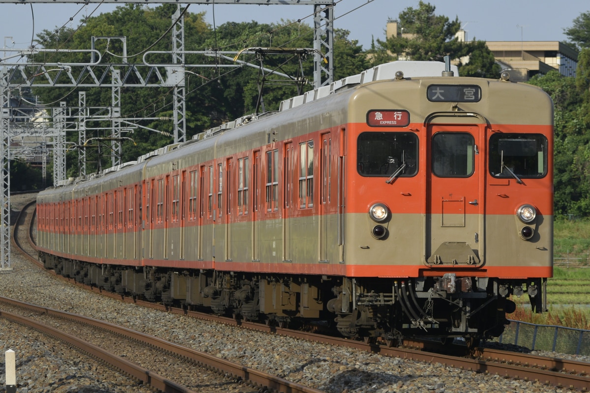 東武鉄道 南栗橋車両管区七光台支所 8000系 8111F