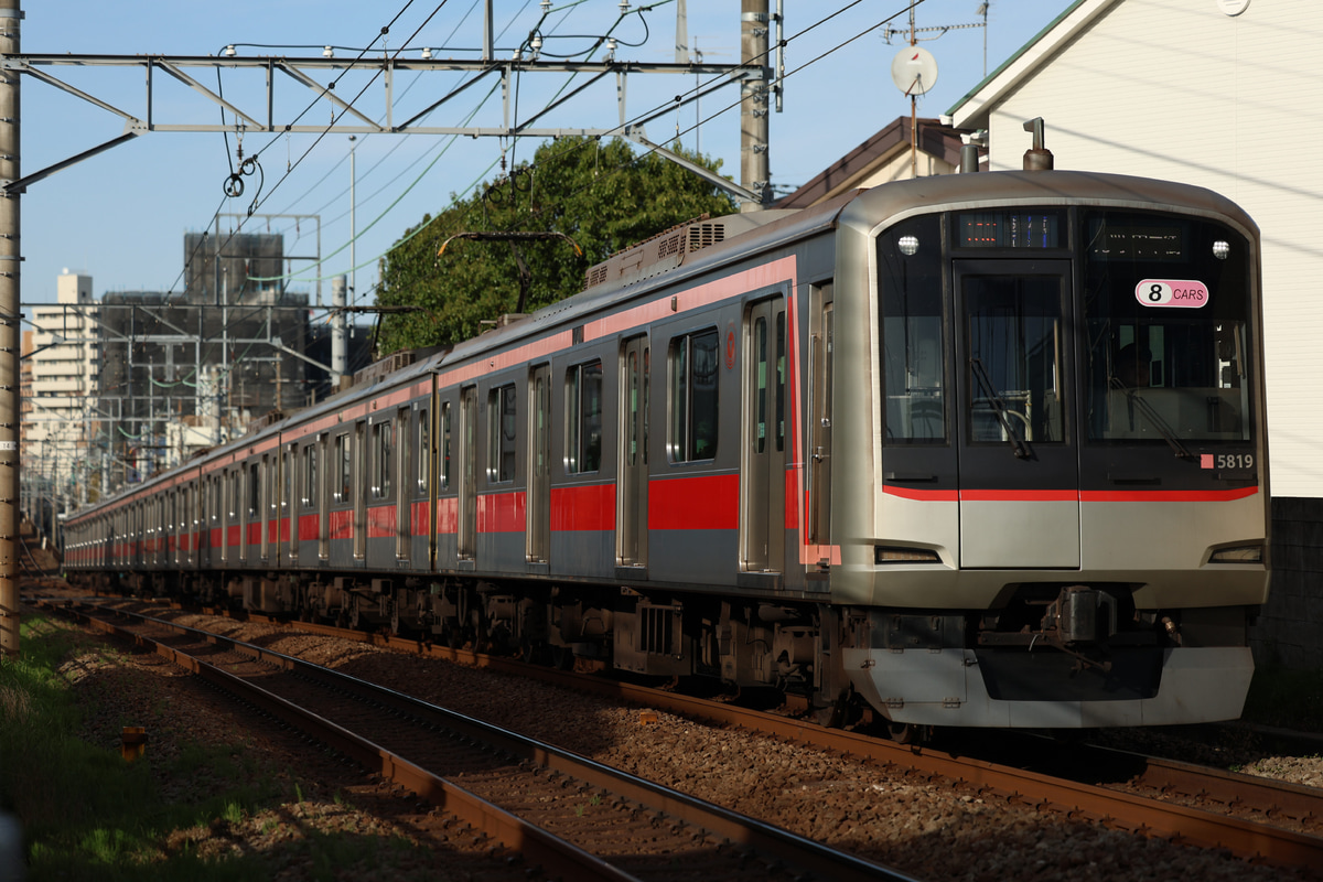 東急電鉄 元住吉検車区 5000系 5119F