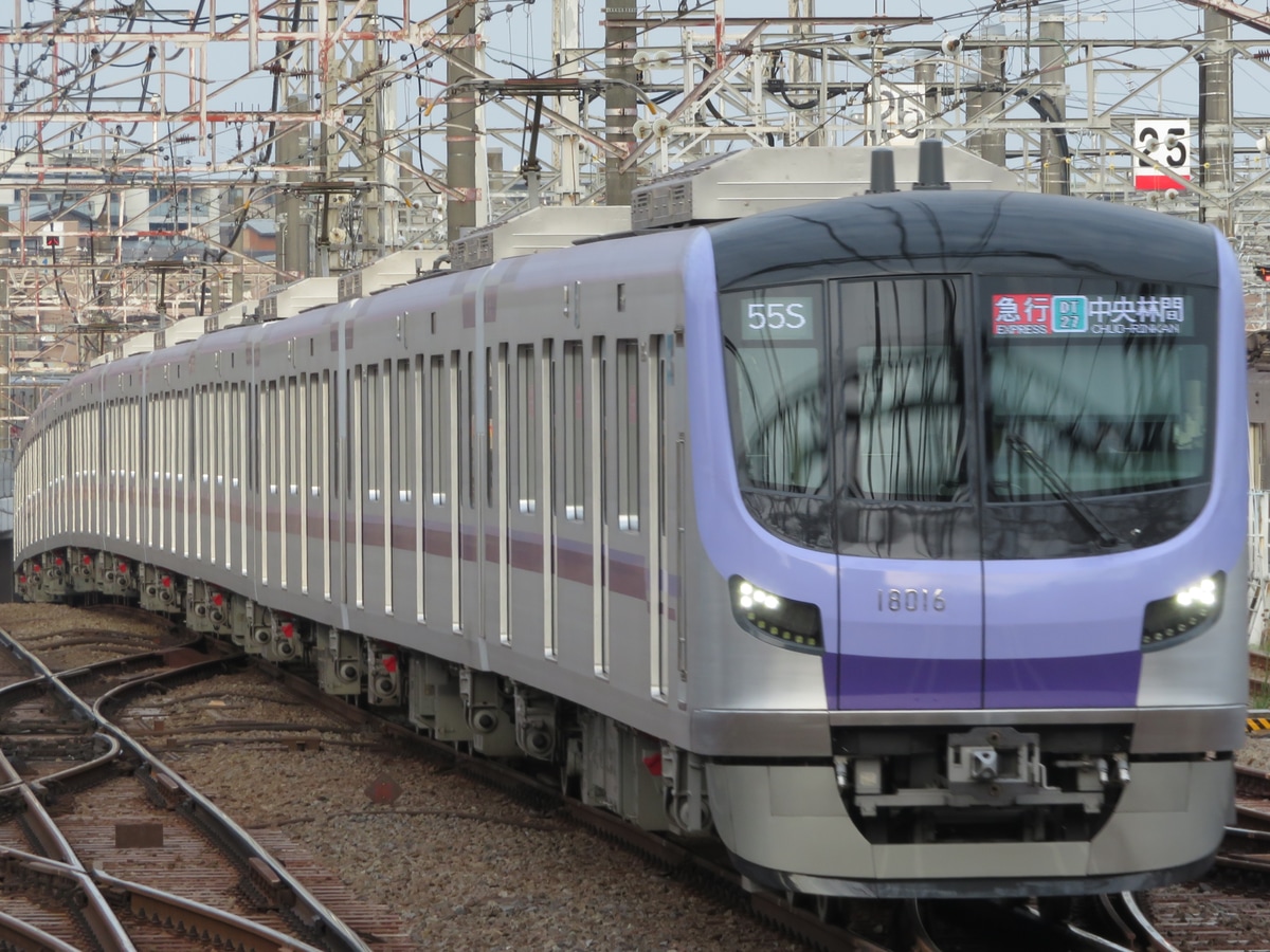 東京メトロ 鷺沼検車区 18000系 18116F