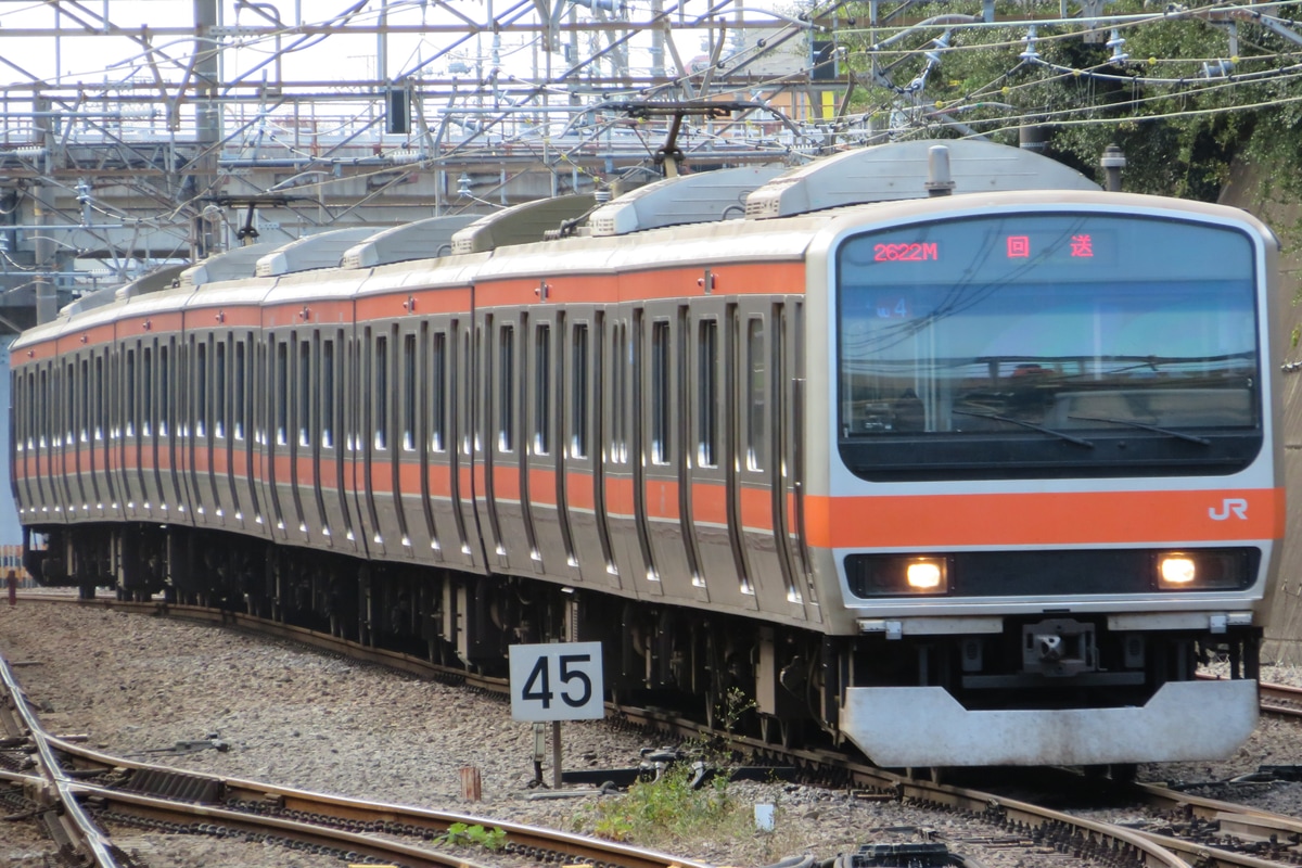 JR東日本 京葉車両センター E231系 ケヨMU4編成