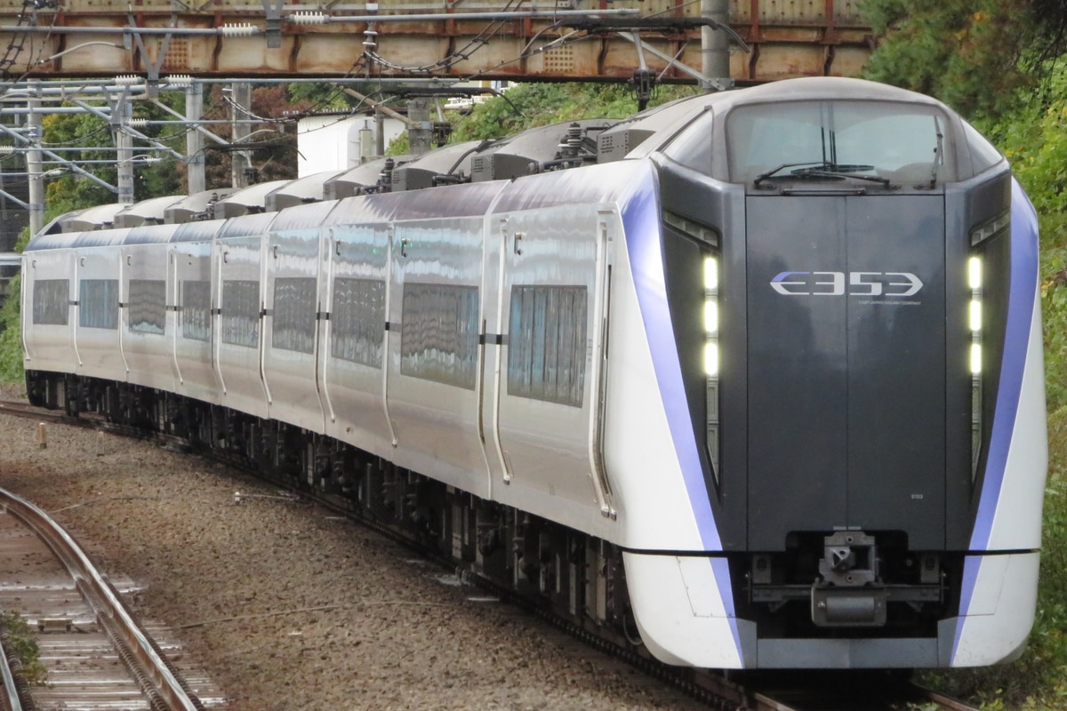 JR東日本 松本車両センター E353系 モトS103編成
