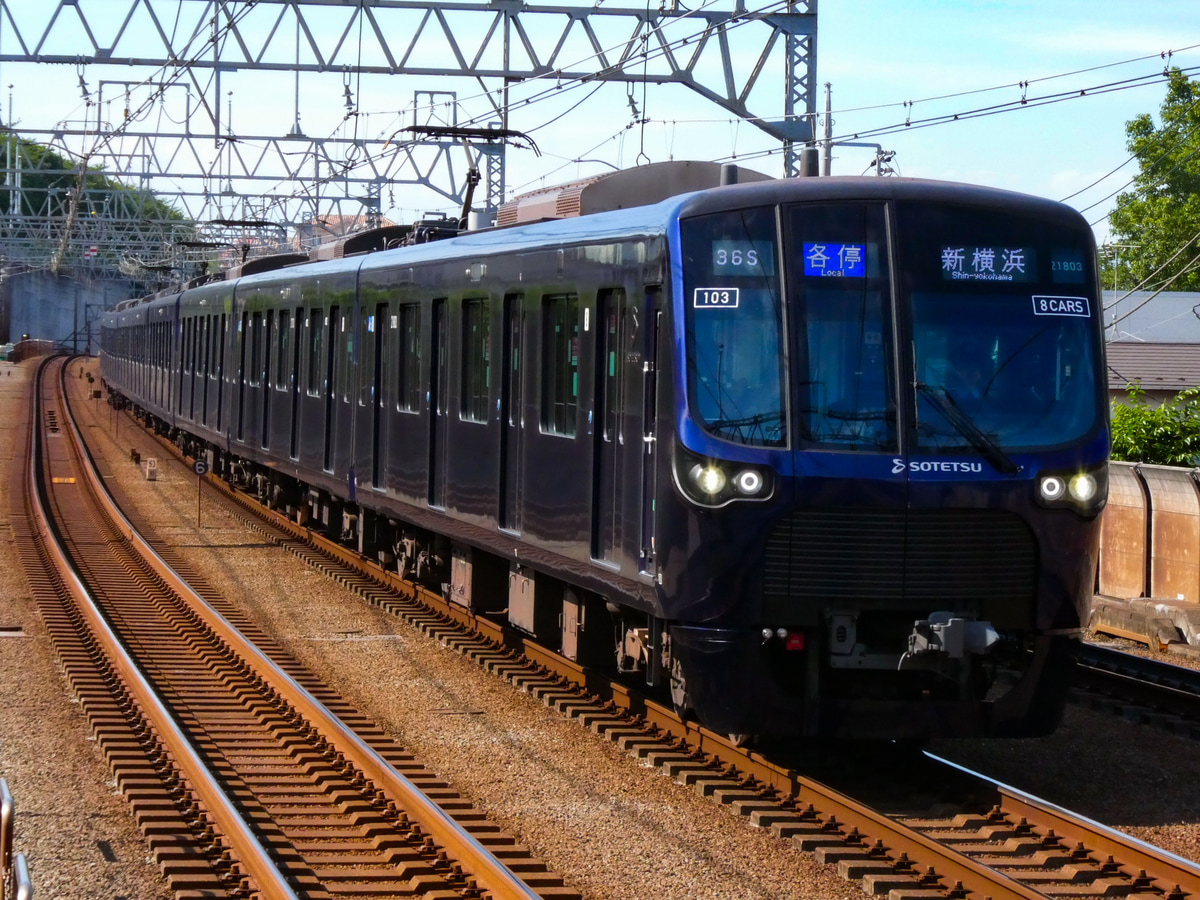 相模鉄道 かしわ台車両センター 21000系 21103F