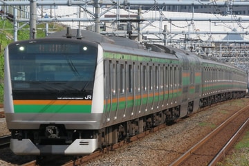 JR東日本 国府津車両センター E233系 コツE-17編成