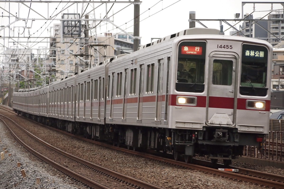 東武鉄道 森林公園検修区 10030系 11455F