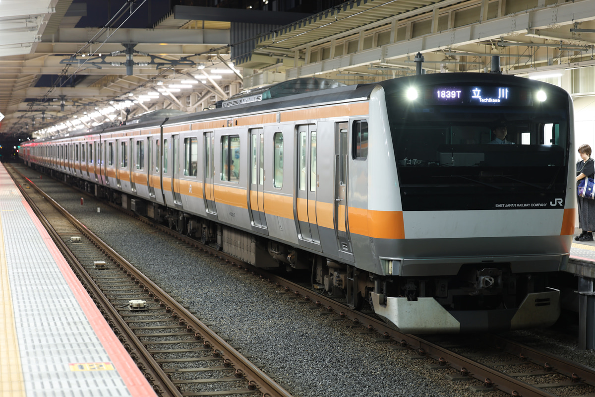 JR東日本 豊田車両センター本区 E233系 トタT17編成