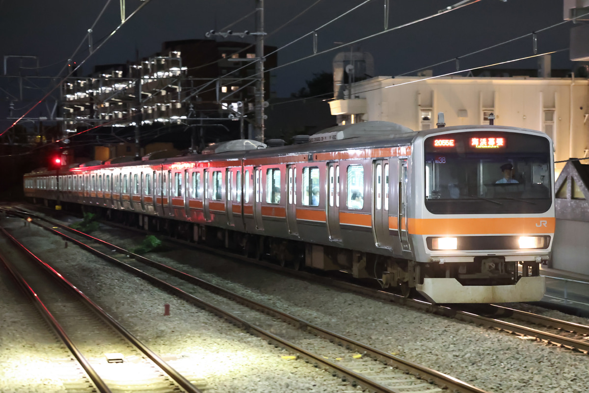 JR東日本 京葉車両センター E231系 ケヨMU38編成