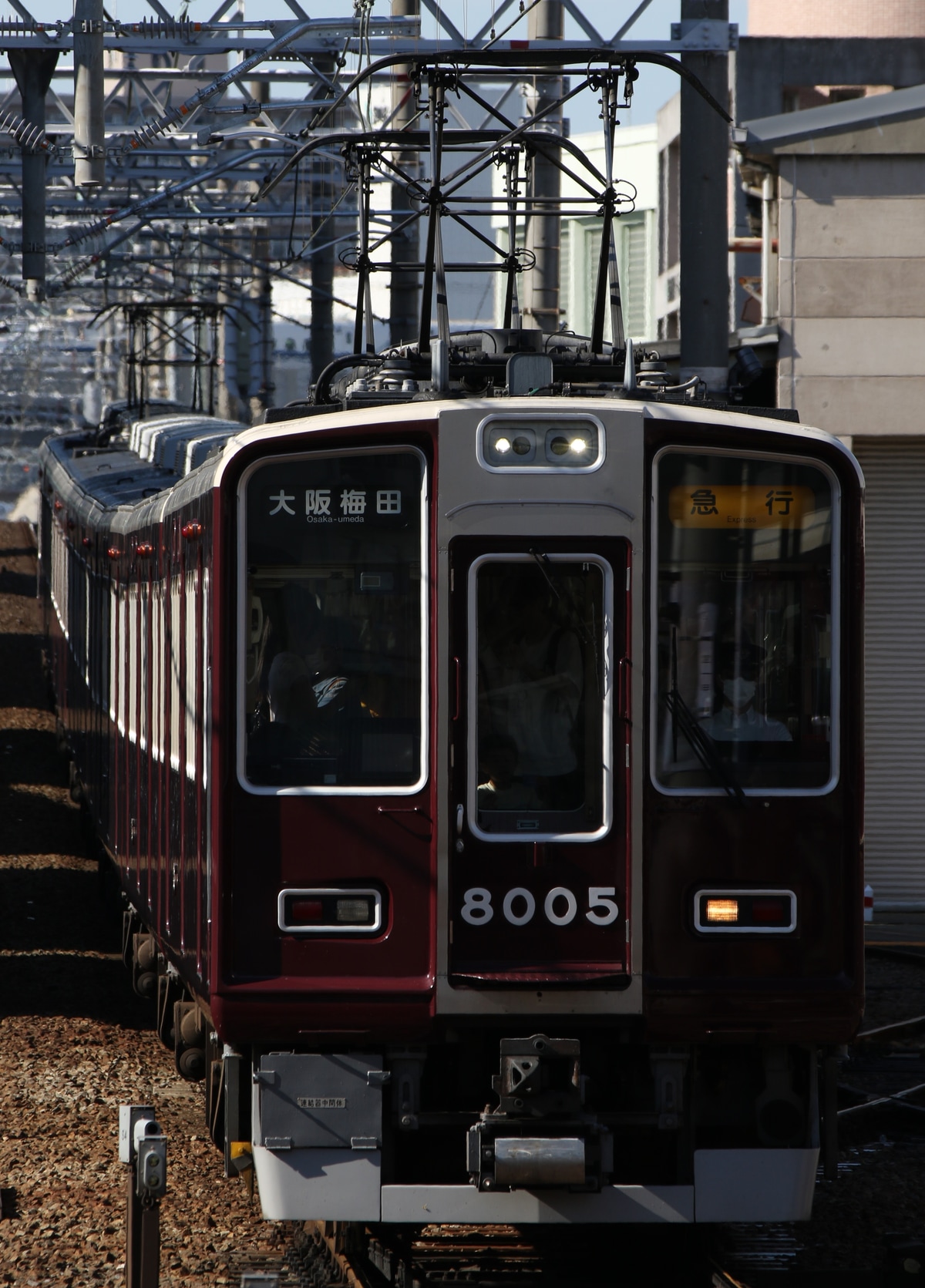 阪急電鉄 平井車庫 8000系 8005F
