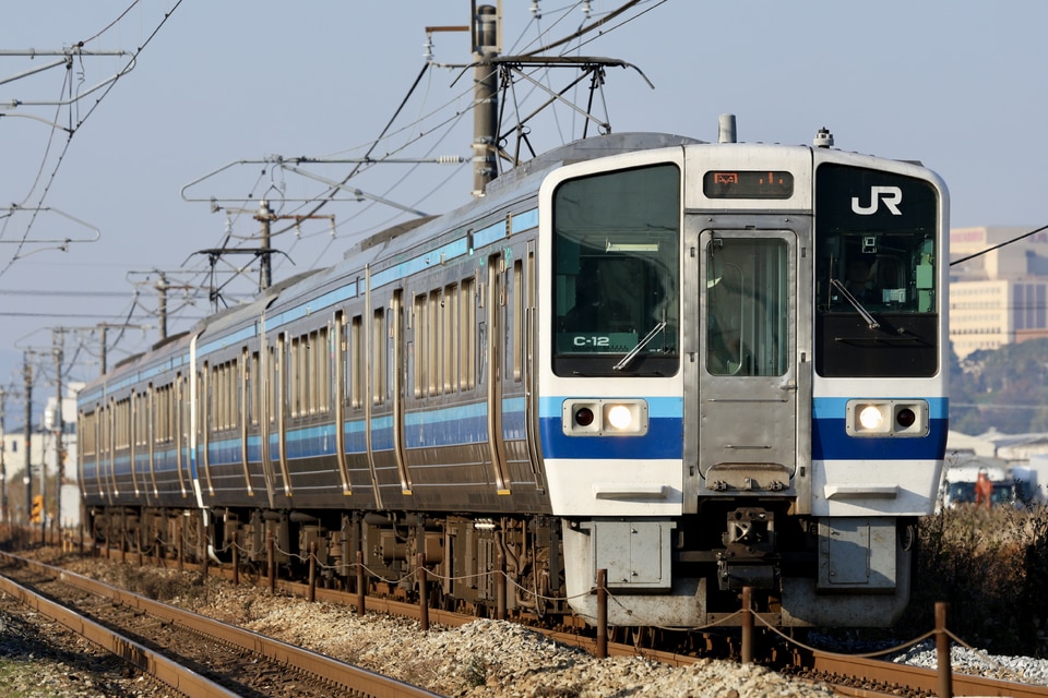 JR西213系C12編成<br class="br-sp" />(オカC12編成)(C-12編成)(オカC-12編成)の写真