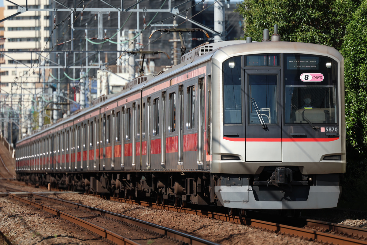 東急電鉄 元住吉検車区 5050系 5170F