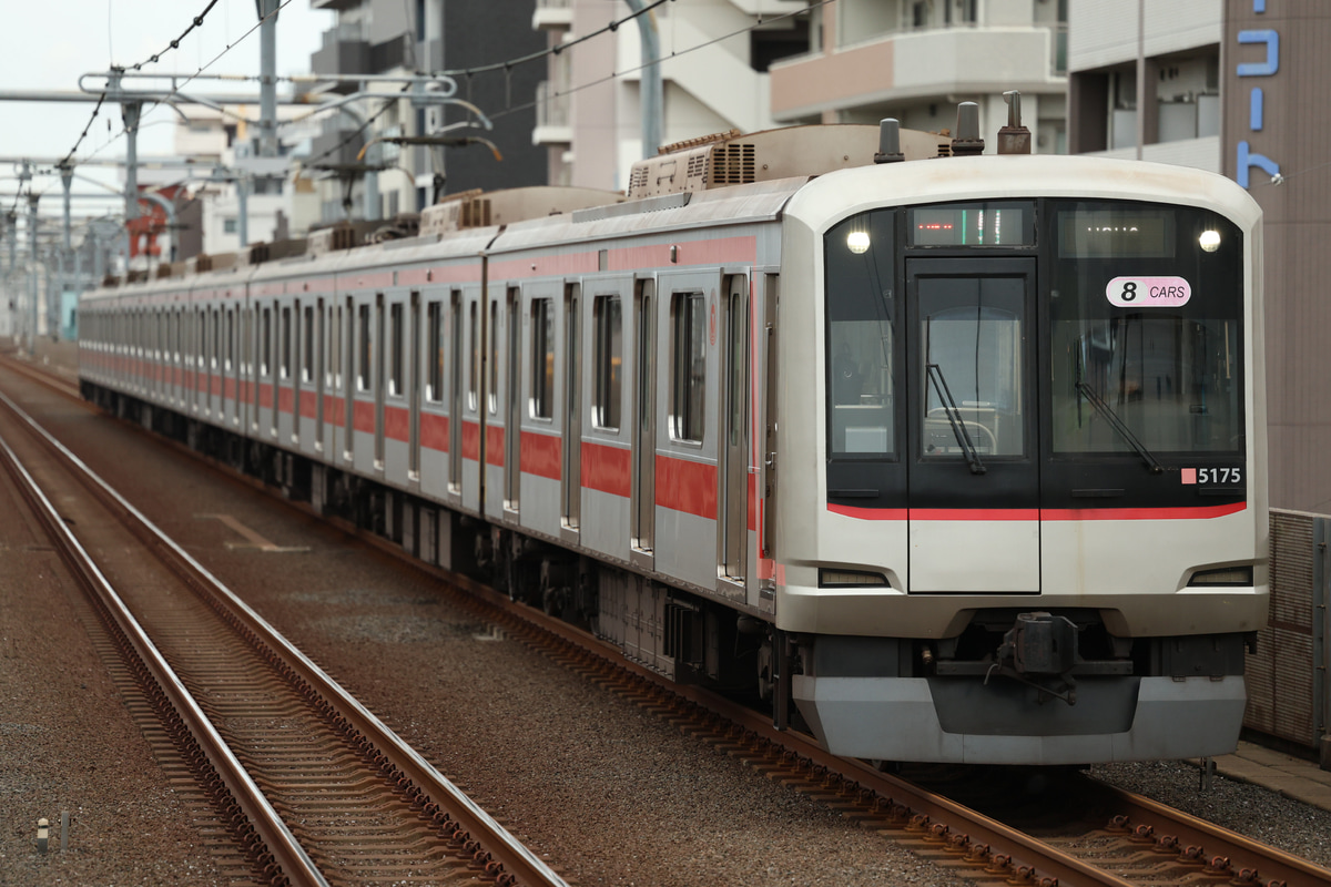 東急電鉄 元住吉検車区 5050系 5175F
