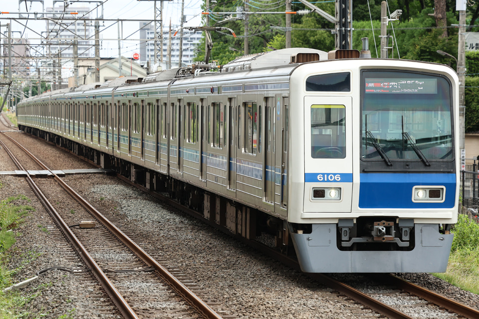 西武6000系6106F<br class="br-sp" />(6106編成)の写真