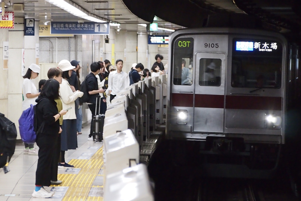 東武鉄道 森林公園検修区 9000系 9105F